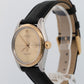 Rolex Oyster Perpetual Date Zephyr CHAMPAGNE Two-Tone Gold Steel 34mm 1512 Watch
