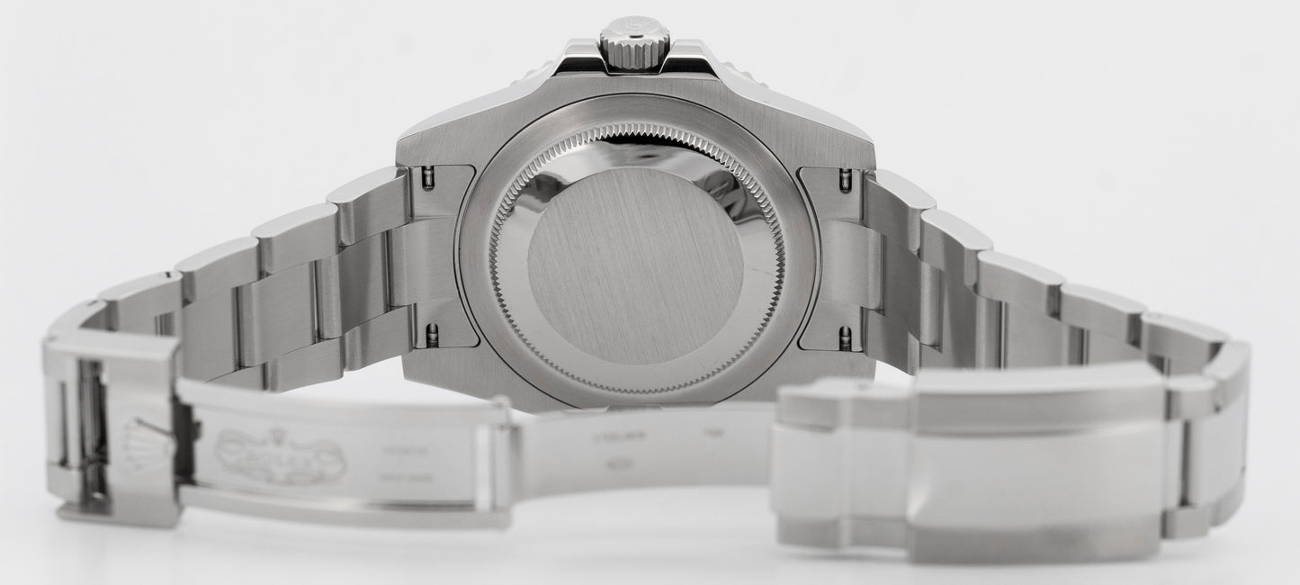 Rolex GMT-Master II 40mm PEPSI Red Blue Stainless Steel Oyster Watch 126710 BLRO