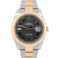 2021 PAPERS Rolex DateJust 41 Two-Tone WIMBLEDON Gold 41mm 126333 Watch BOX