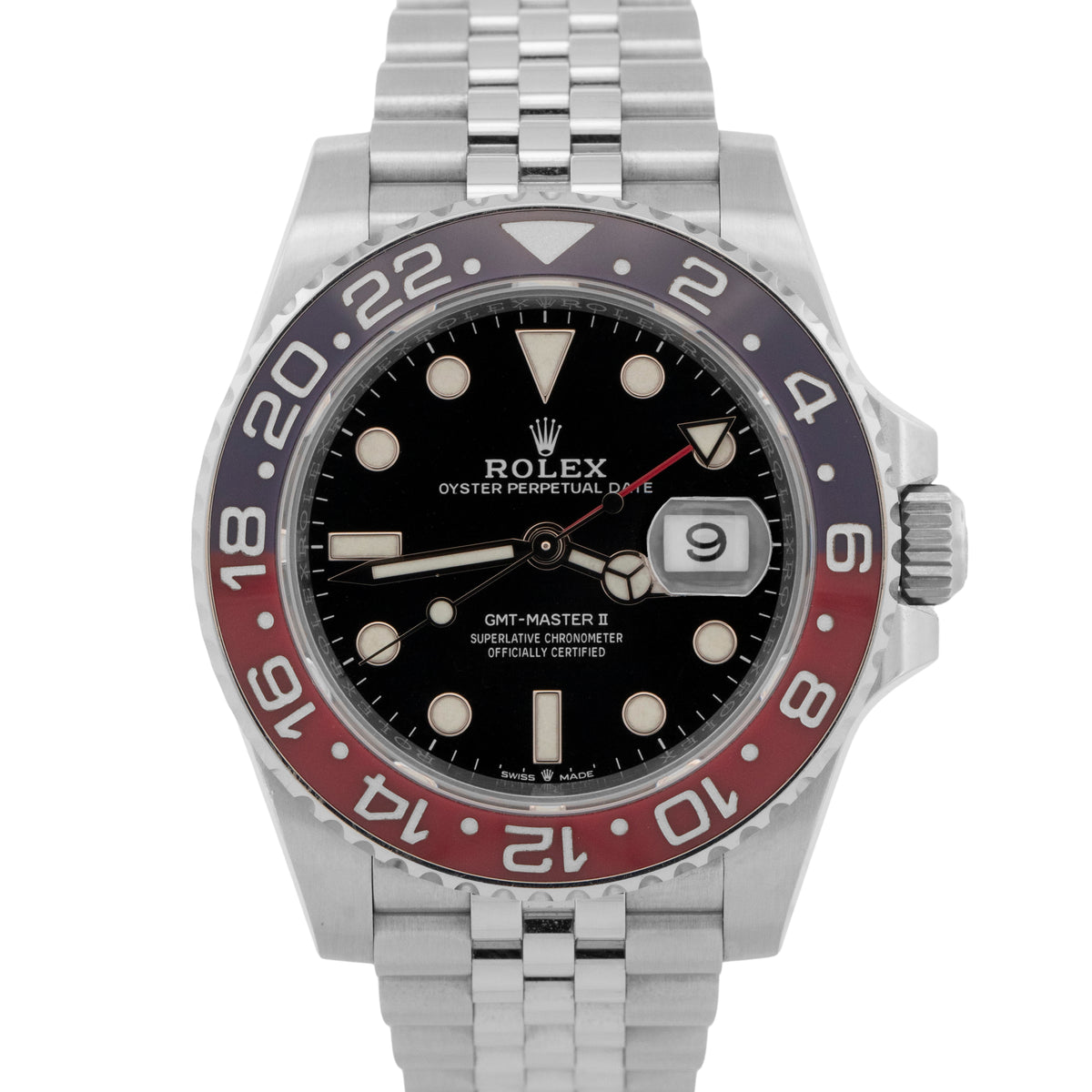 2022 Rolex GMT-Master II PEPSI 126710 BLRO Blue Red Jubilee 40mm Box Papers
