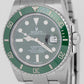 MINT 2018 PAPERS Rolex Submariner Date HULK Green Steel Watch 40mm 116610 LV BOX