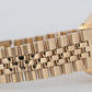 VINTAGE Rolex Oyster Perpetual Date 34mm Silver 14K Yellow Gold JUBILEE 1503