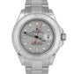 MINT PAPERS Rolex Yacht-Master Stainless Steel PLATINUM 40mm Watch 16622 BOX