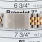 1989 Rolex DateJust 36mm Champagne Two-Tone 18K Gold Steel JUBILEE Watch 16233