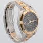 2015 Rolex DateJust II 116333 Wimbledon Two-Tone Gold 41mm Watch Box Papers