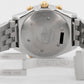 Breitling Windrider Duograph BLACK Two-Tone Gold Steel 38mm B15047 Watch