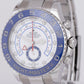 MINT 2023 Rolex Yacht-Master II NEW HANDS 44mm Stainless Steel Blue Watch 116680