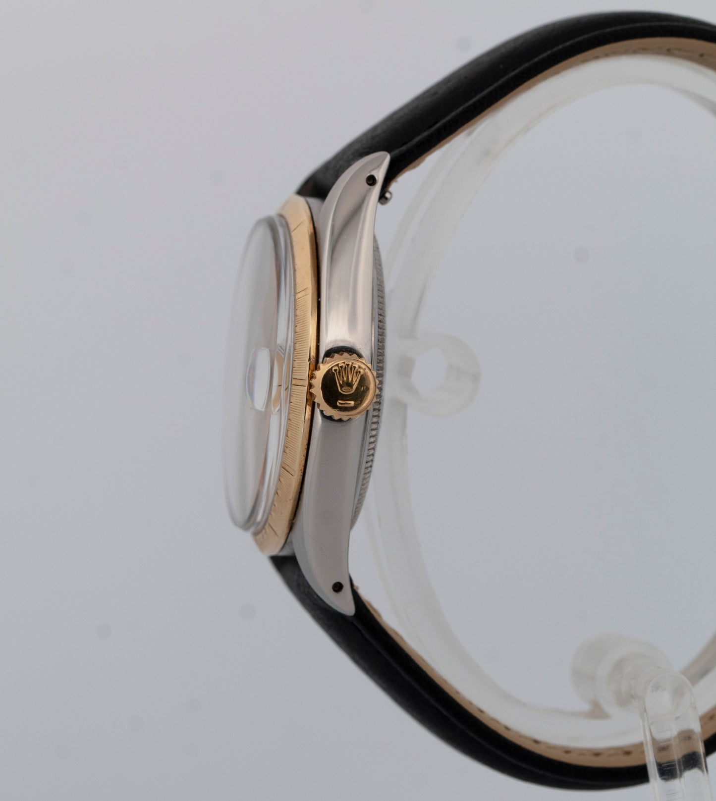 Rolex Oyster Perpetual Date Zephyr CHAMPAGNE Two-Tone Gold Steel 34mm 1512 Watch