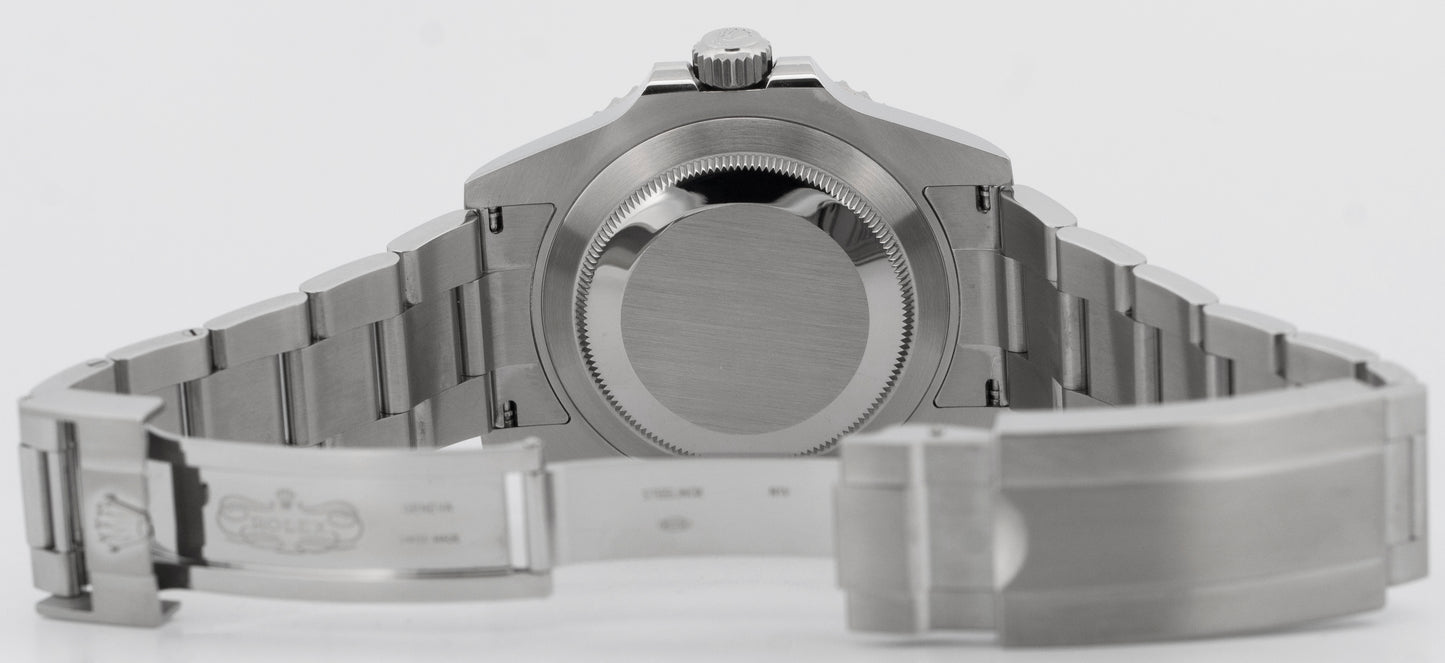 Rolex Submariner No-Date BLACK Stainless Steel 41mm Ceramic Watch 124060 LN