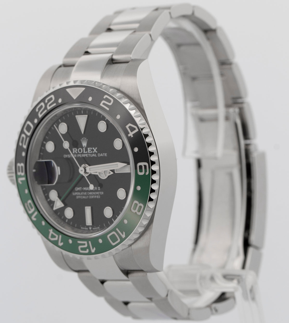 New 2026 Rolex GMT-Master II Sprite 126720 VTNR Green Steel 40mm Box Papers