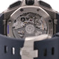 PAPERS Audemars Piguet Royal Oak Offshore BLUE Titanium Rubber 43mm 26420TI BOX