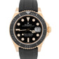 2023 PAPERS Rolex Yacht-Master 18K Yellow Gold Oysterflex 42mm 226658 Watch BOX