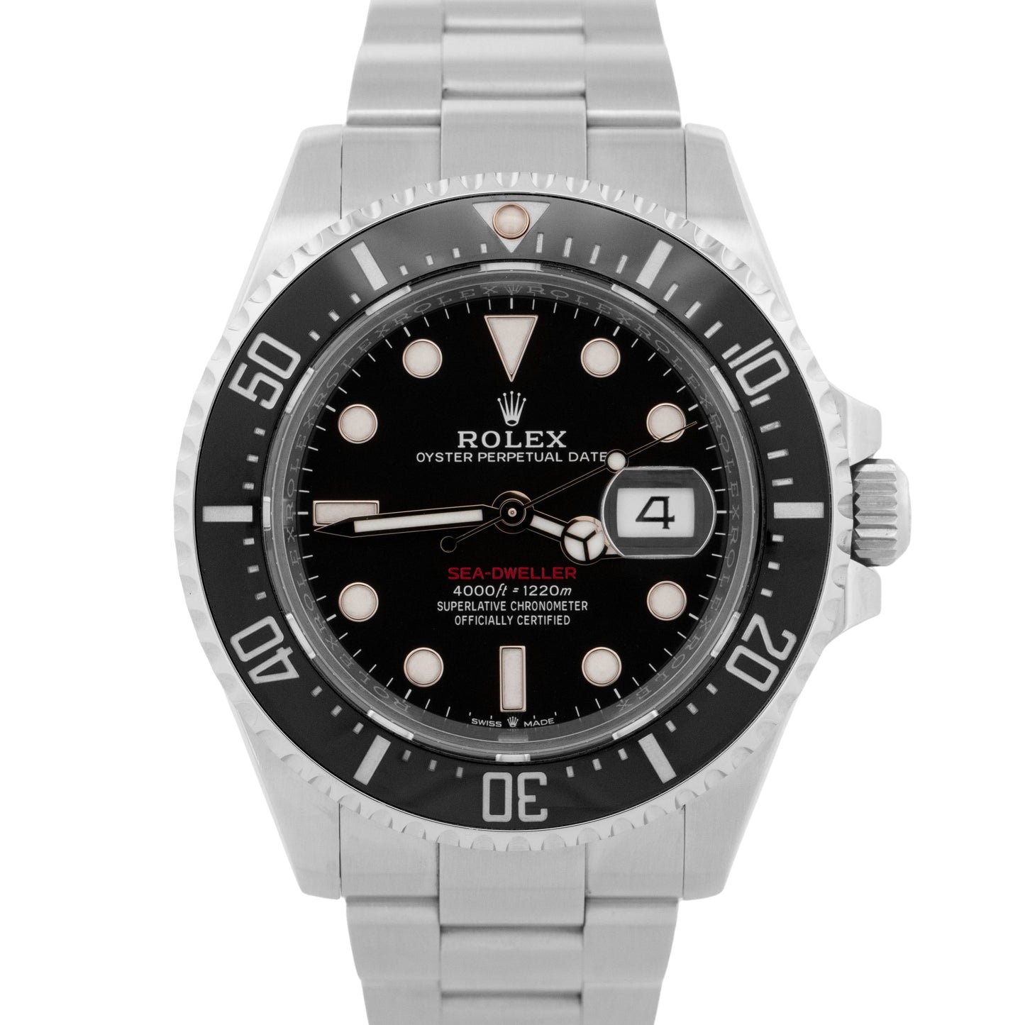 2023 PAPERS Rolex Sea-Dweller 50th-Anniversary Red BLACK 43mm Steel 126600 BOX
