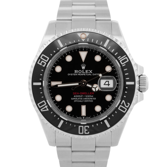 2023 PAPERS Rolex Sea-Dweller 50th-Anniversary Red BLACK 43mm Steel 126600 BOX
