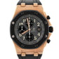 2011 Audemars Piguet Royal Oak Offshore Rubberclad 18K Rose Gold Gray Box Papers