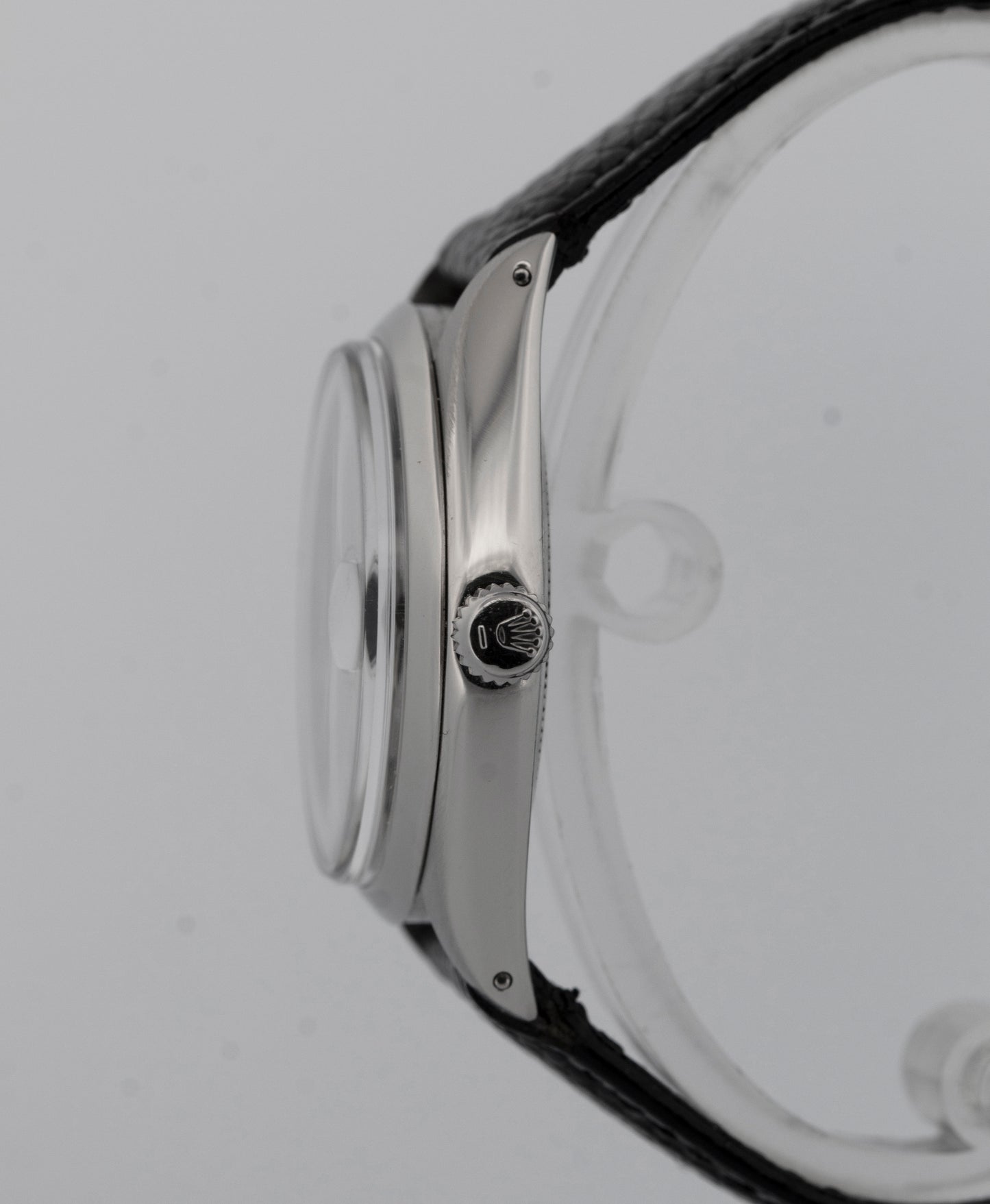Rolex Oysterdate Precision BLACK Stainless Steel 34mm 6694 Watch