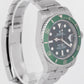 MINT 2018 PAPERS Rolex Submariner Date HULK Green Steel Watch 40mm 116610 LV BOX