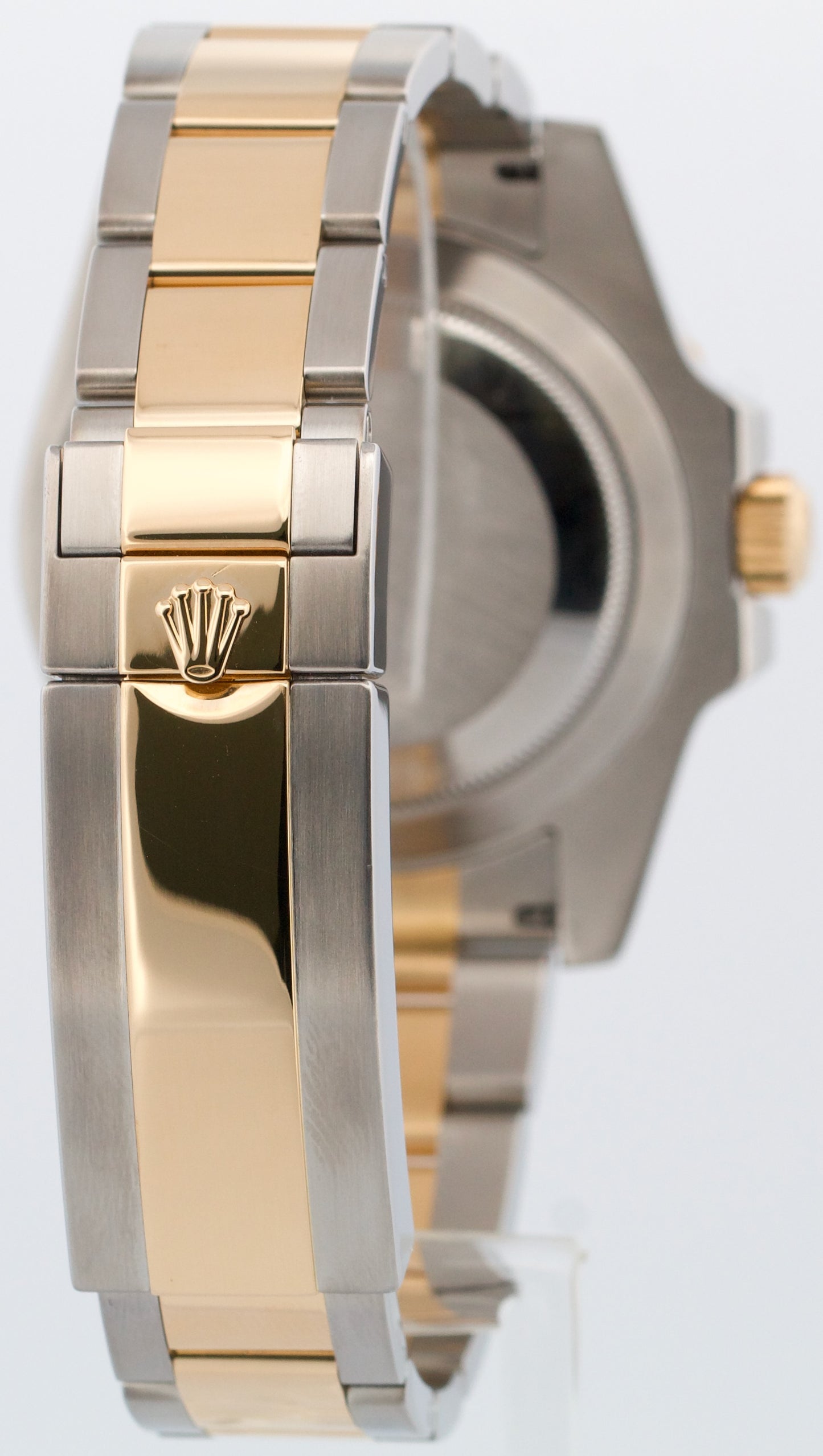 Rolex Submariner Date 18K Yellow Gold Steel BLUE Ceramic 40mm 116613 LB Watch