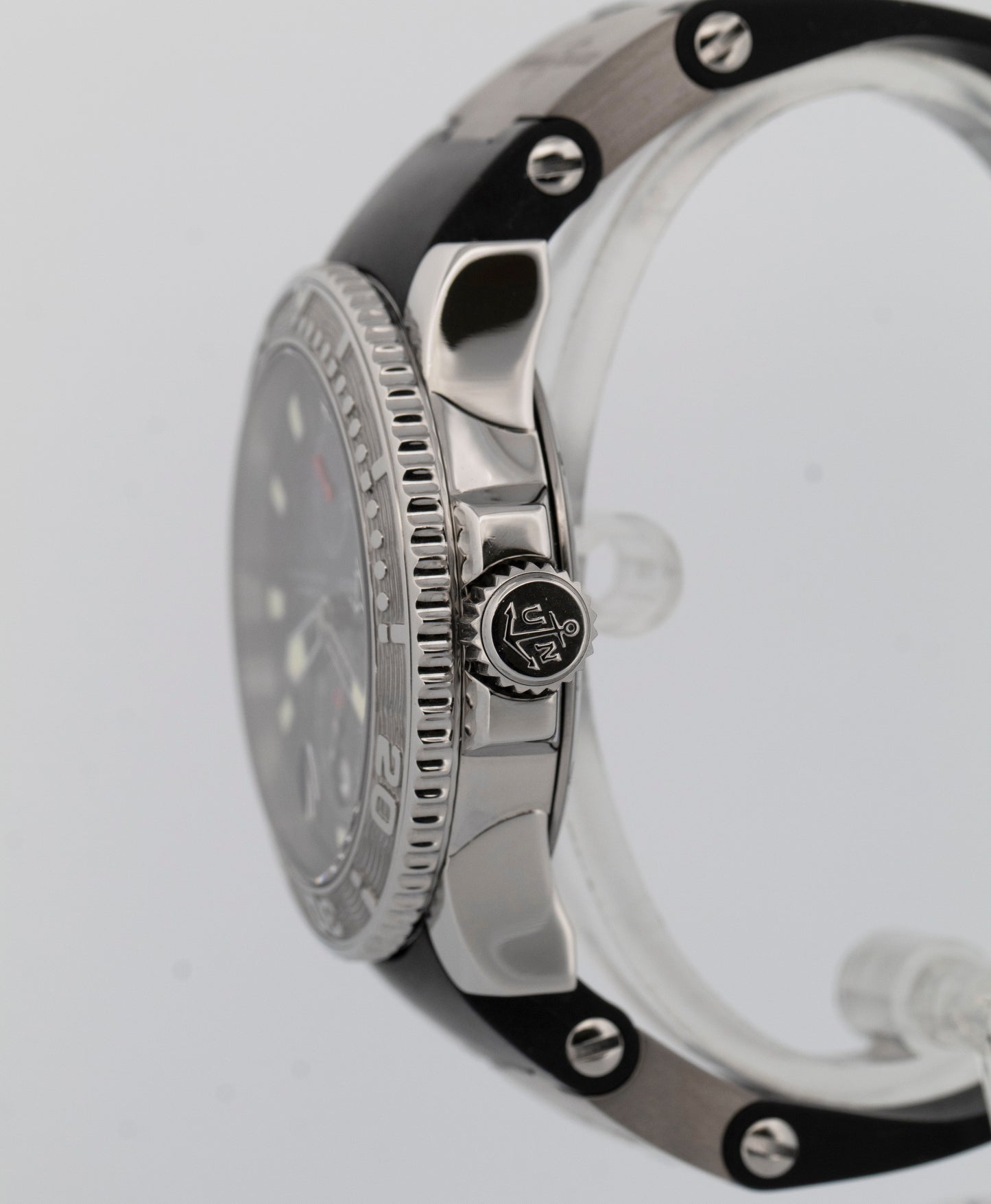 PAPERS Ulysse Nardin Maxi Marine Diver BLACK Steel 43mm 263-33 Watch BOX
