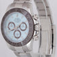 PAPERS Rolex Daytona GLACIER ICE BLUE Dial 40mm 950 Platinum Watch 116506 BOX