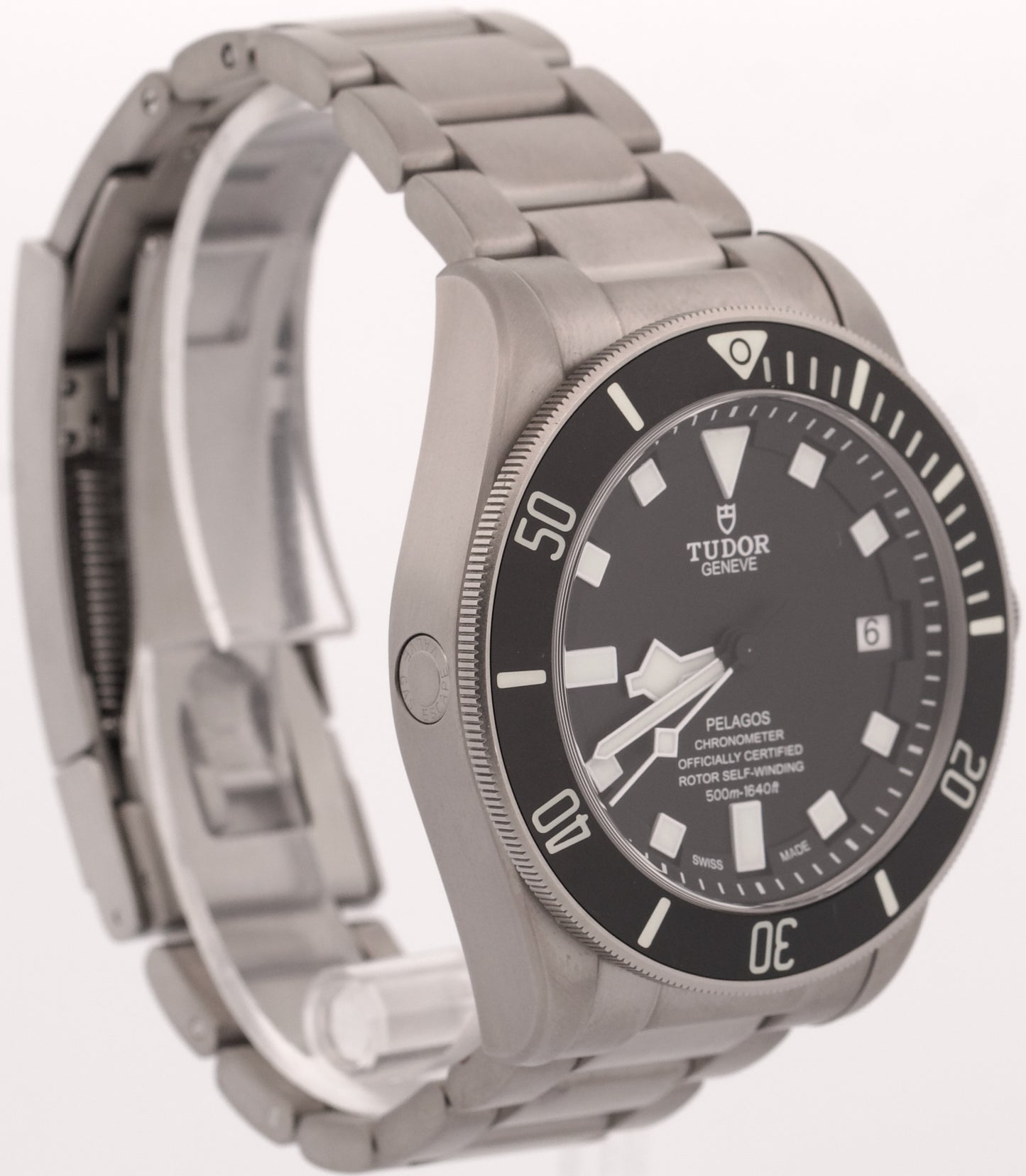 Tudor Pelagos BLACK 42mm Titanium Date Dive Automatic Watch 25600TN