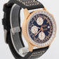 Breitling Navitimer Fighter BLACK 18K Yellow Gold 41.5mm H13330 Watch BOX