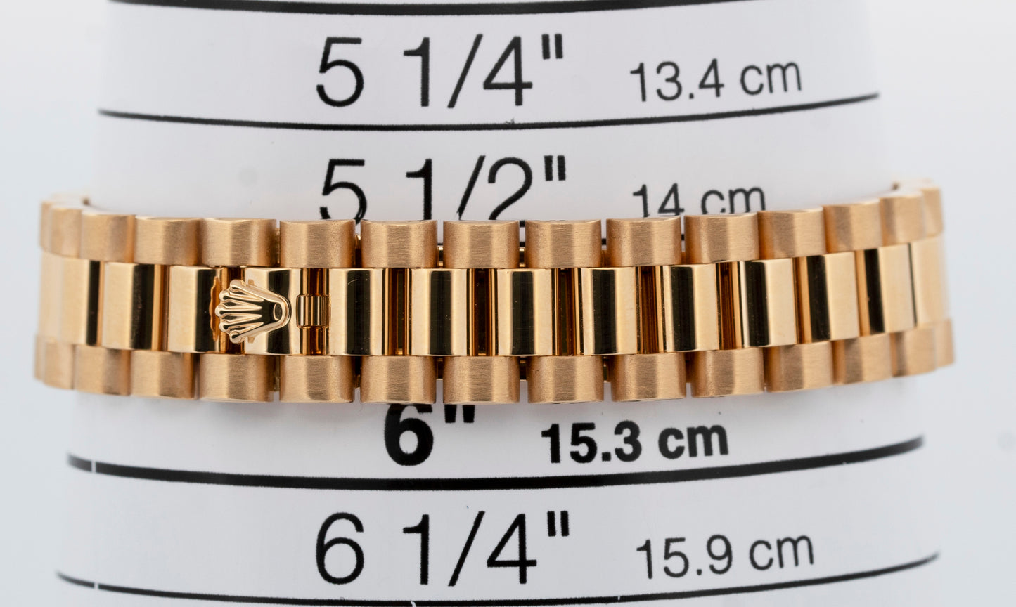 Ladies Rolex DateJust President 26mm Silver 18K Yellow Gold 179178 Watch