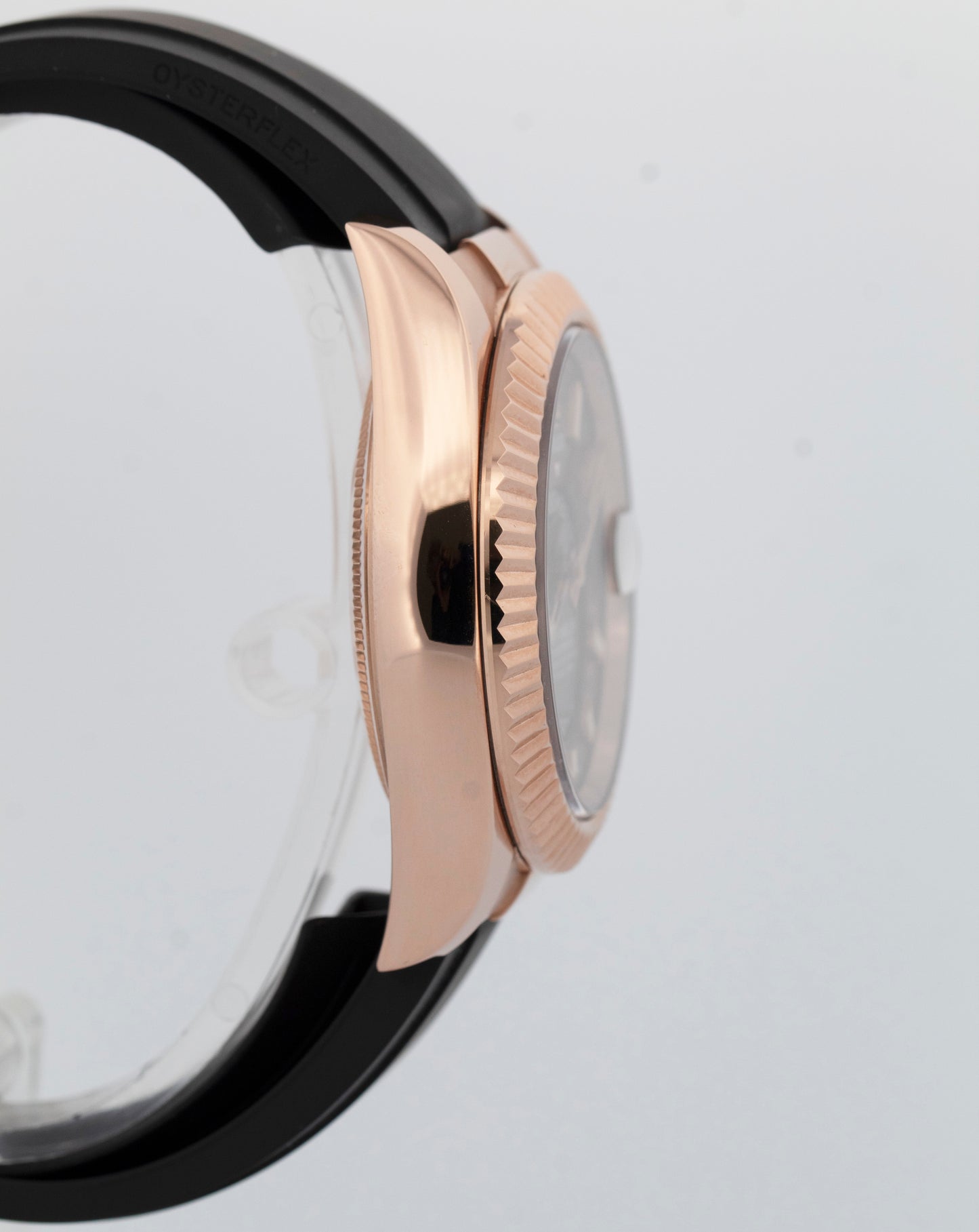 PAPERS Rolex Sky-Dweller 336235 Chocolate Oysterflex 18K Rose Gold Watch BOX