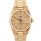 PAPERS Rolex DateJust President 31mm Champagne 18K Yellow Gold 68278 Watch BOX