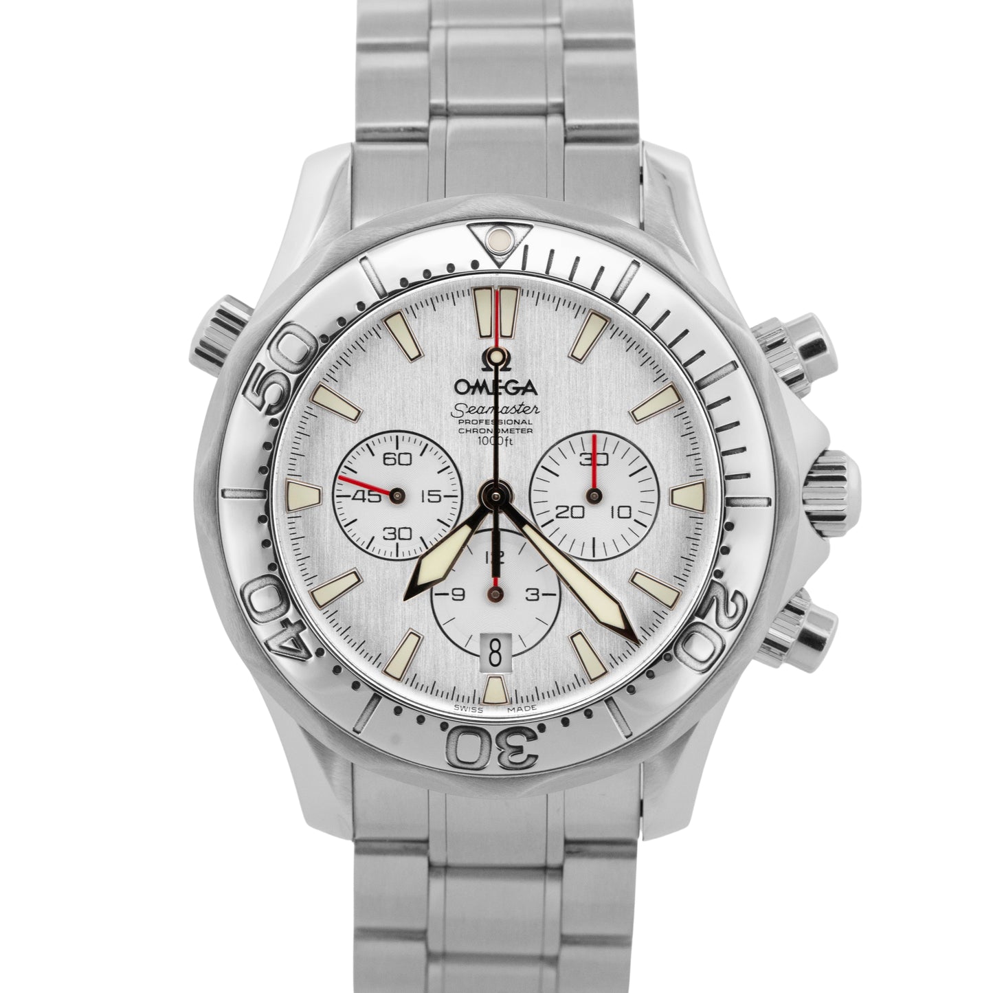 Omega Seamaster Chronograph US Special Edition 2589.30.00 Silver 42mm 2589.30.00