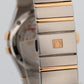 Omega Constellation BLACK Rose Gold Two-Tone 35mm 123.20.35.20.01.001 Watch BOX