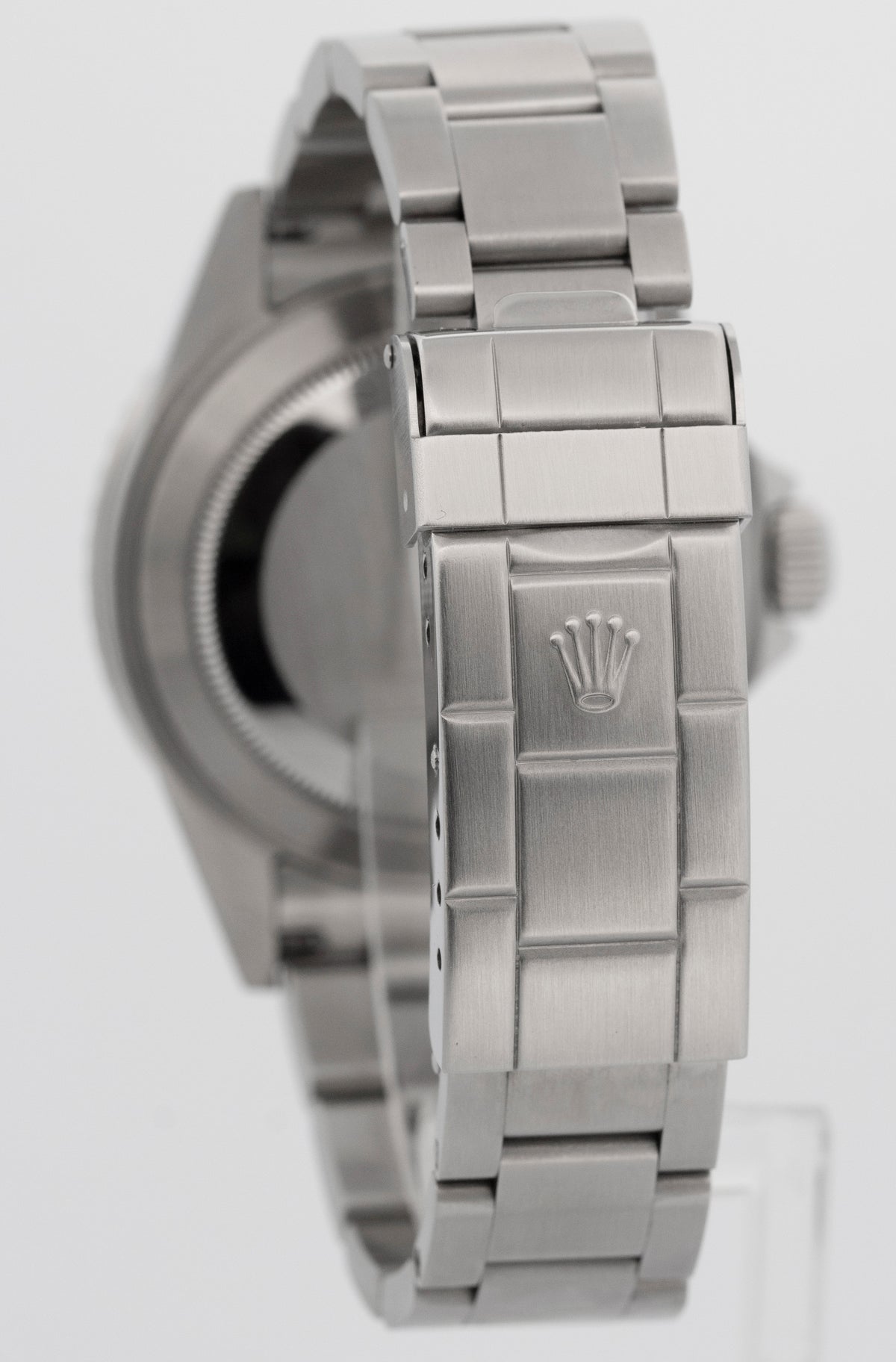 Rolex Submariner Date 16610 Black Rehaut Stainless Steel 40mm Oyster Watch Box