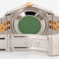 1993 Rolex DateJust 16233 Champagne Two-Tone Yellow Gold 36mm Watch Box Papers