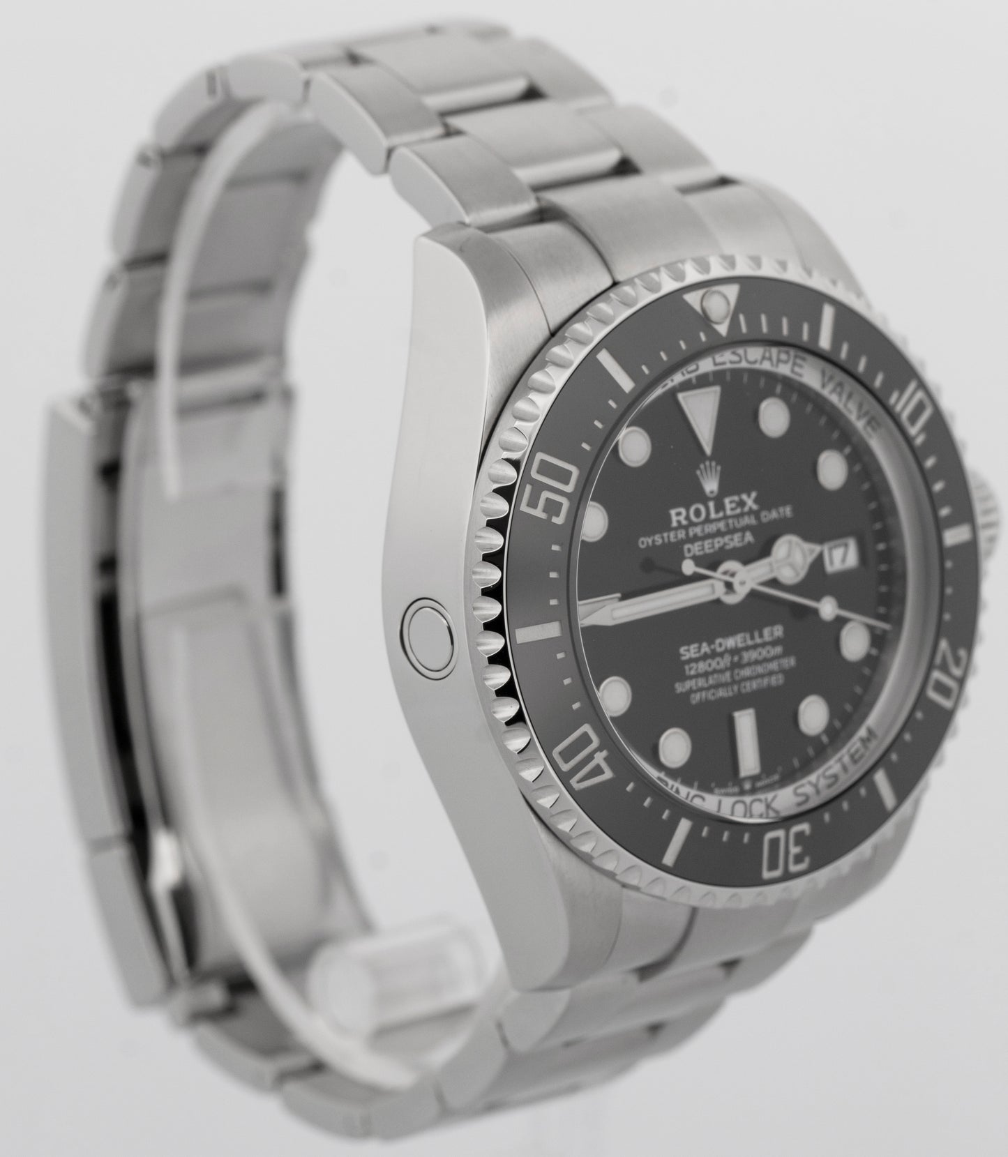 2023 PAPERS Rolex Sea-Dweller Deepsea BLACK Steel 44mm 136660 Watch BOX
