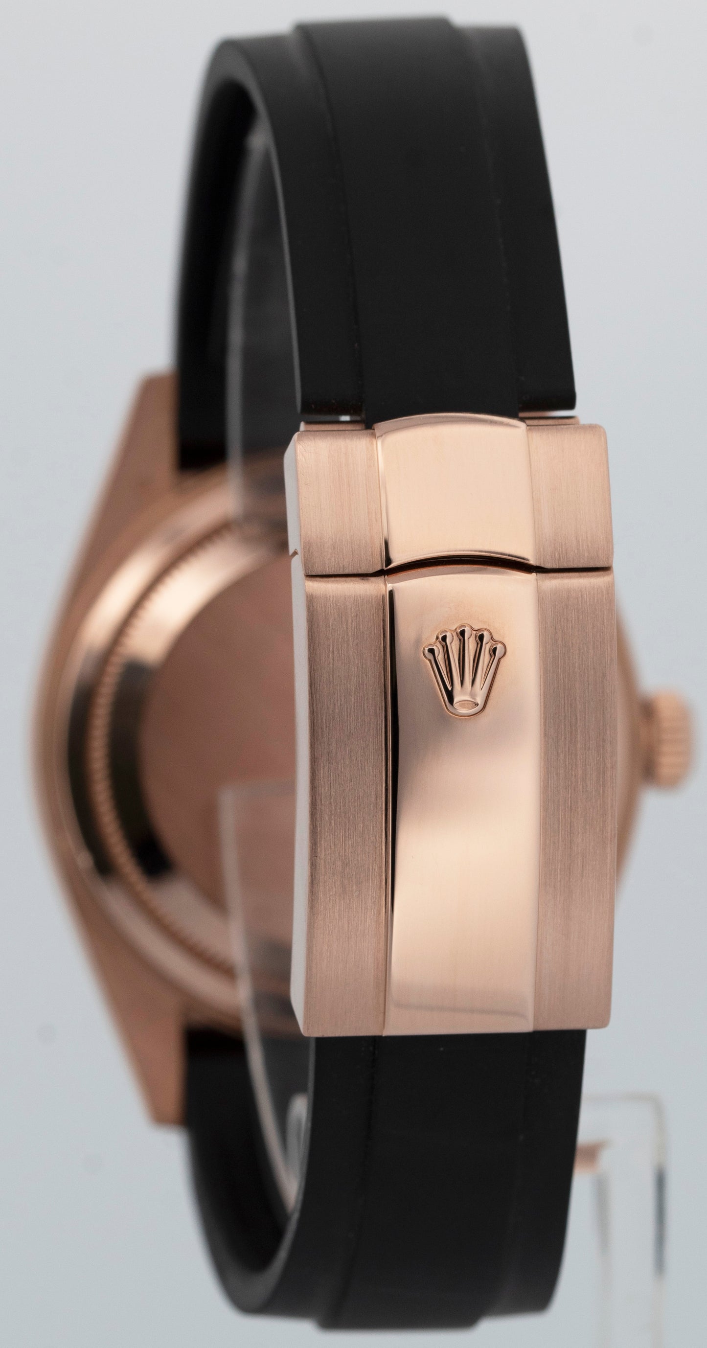 PAPERS Rolex Sky-Dweller 336235 Chocolate Oysterflex 18K Rose Gold Watch BOX