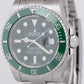 MINT PAPERS Rolex Submariner Date Hulk Green Ceramic Steel Watch 116610 LV BOX