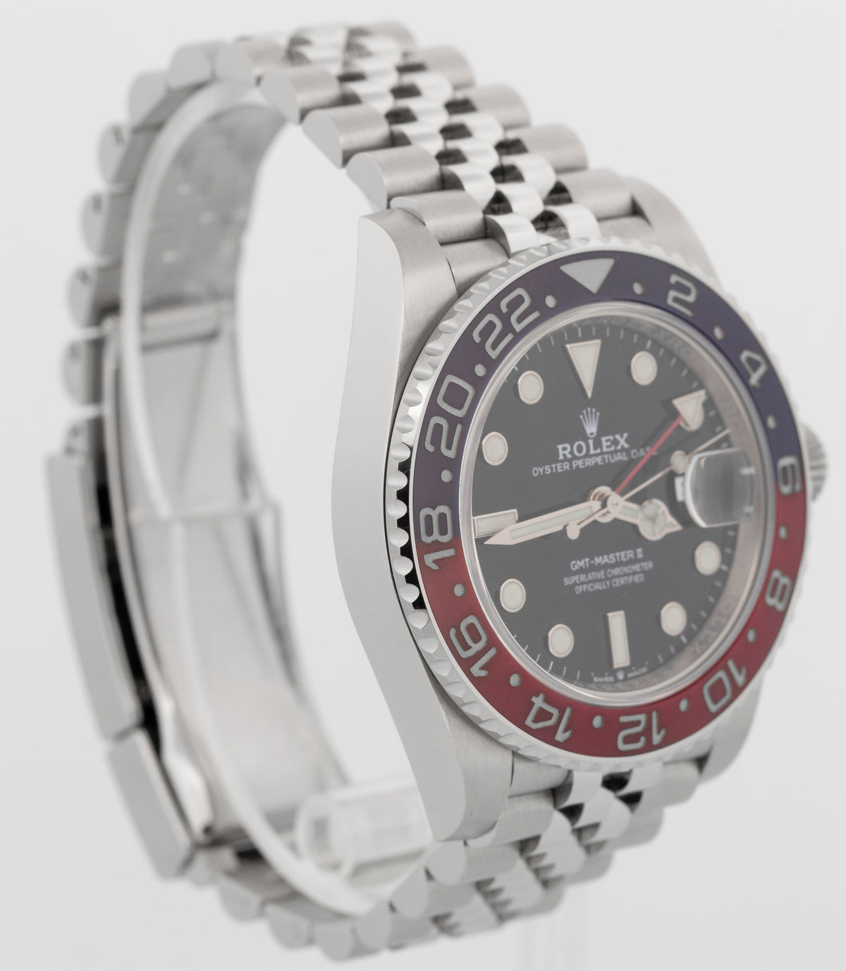 2022 Rolex GMT-Master II PEPSI 126710 BLRO Blue Red Jubilee 40mm Box Papers
