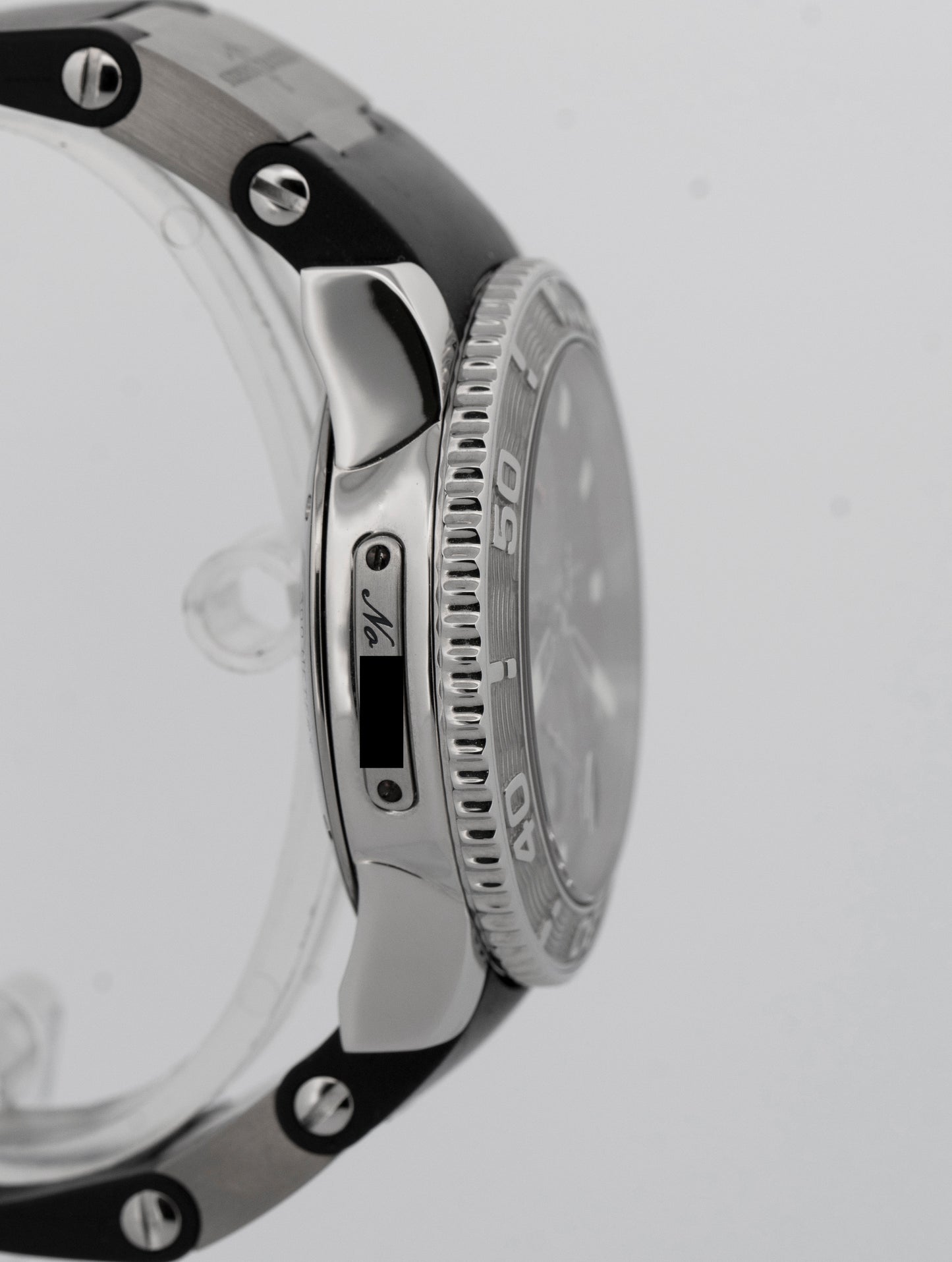 PAPERS Ulysse Nardin Maxi Marine Diver BLACK Steel 43mm 263-33 Watch BOX