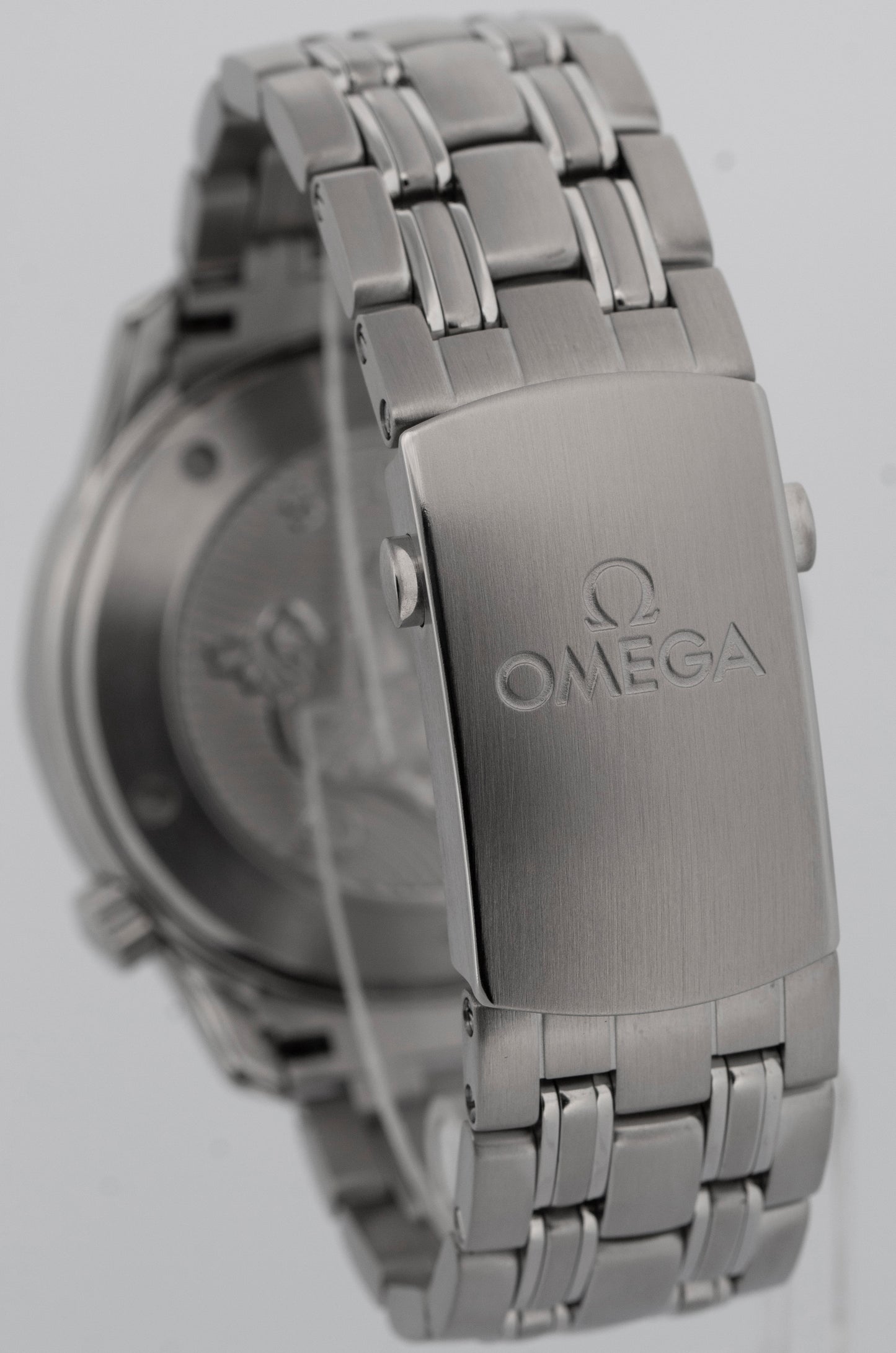 Omega Seamaster BLACK Stainless Steel 41mm 212.30.41.20.01.003 Watch BOX