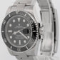 2018 PAPERS Rolex Submariner Date BLACK Stainless Steel 40mm 116610 LN Watch BOX