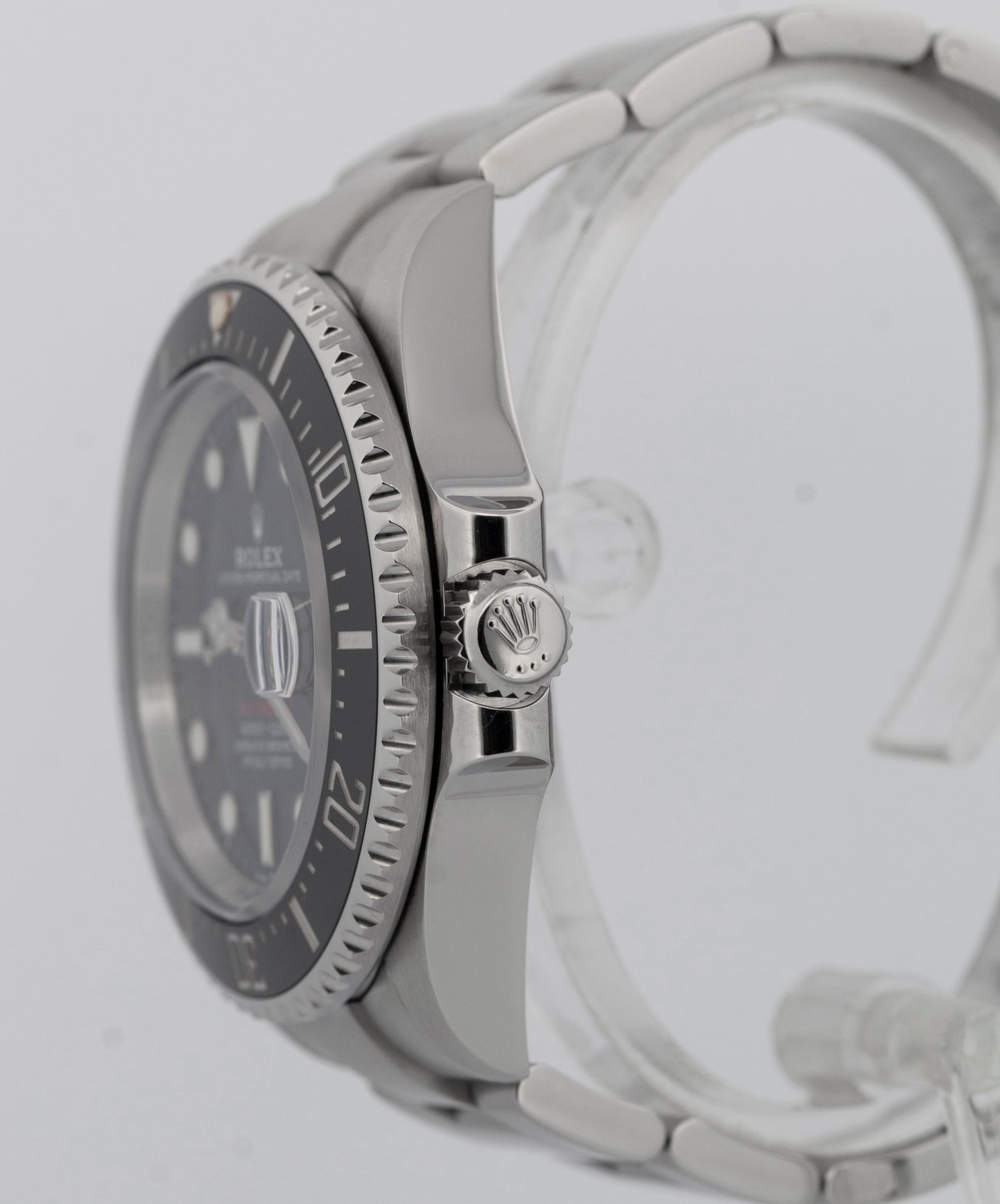 PAPERS Rolex Sea-Dweller 50th-Anniversary BLACK Red 43mm Steel 126600 Watch BOX