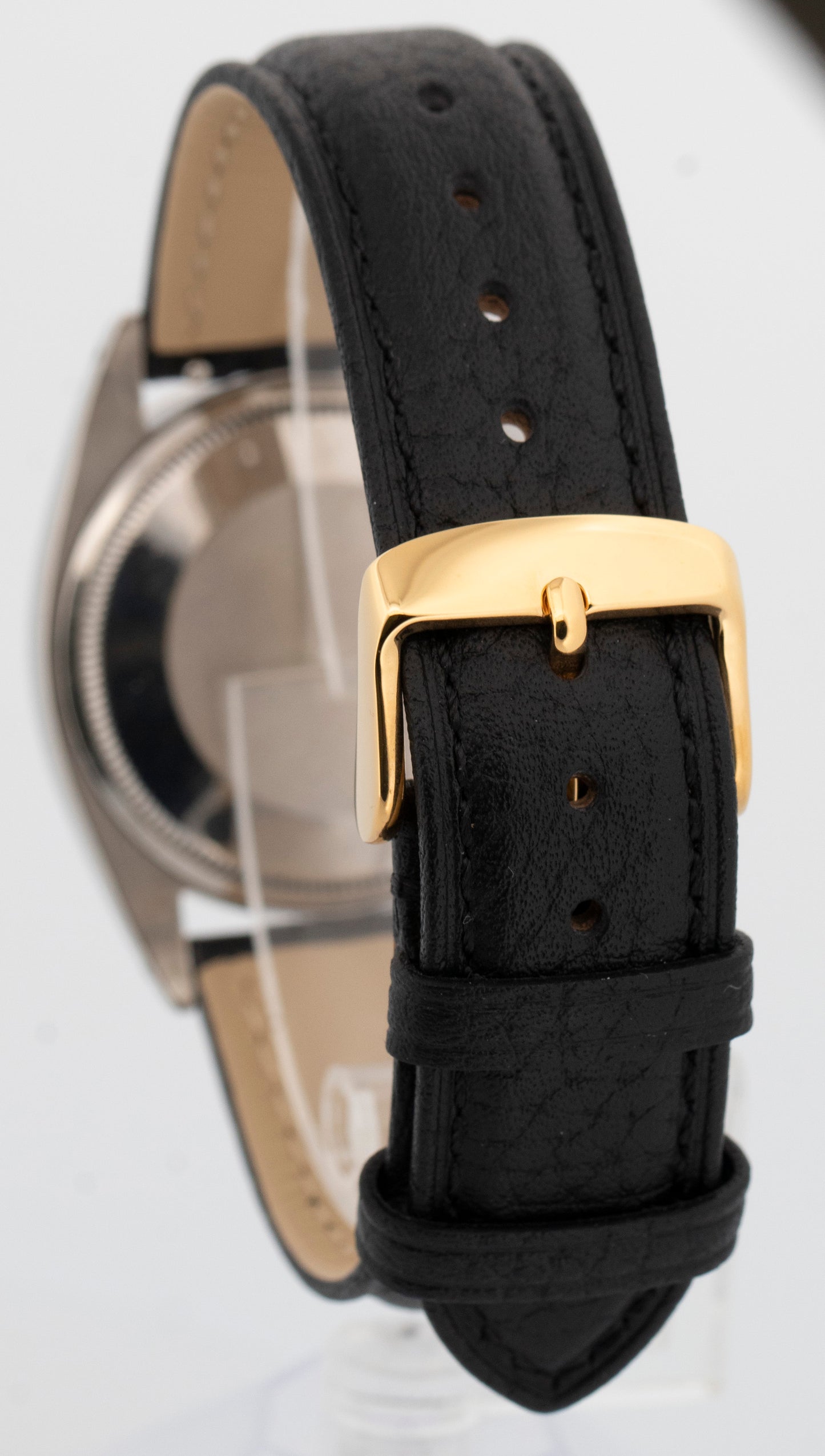 Rolex Oyster Perpetual Date Zephyr CHAMPAGNE Two-Tone Gold Steel 34mm 1512 Watch
