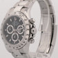 Rolex Daytona Cosmograph BLACK Stainless Steel RANDOM SERIAL 40mm 116520 Watch