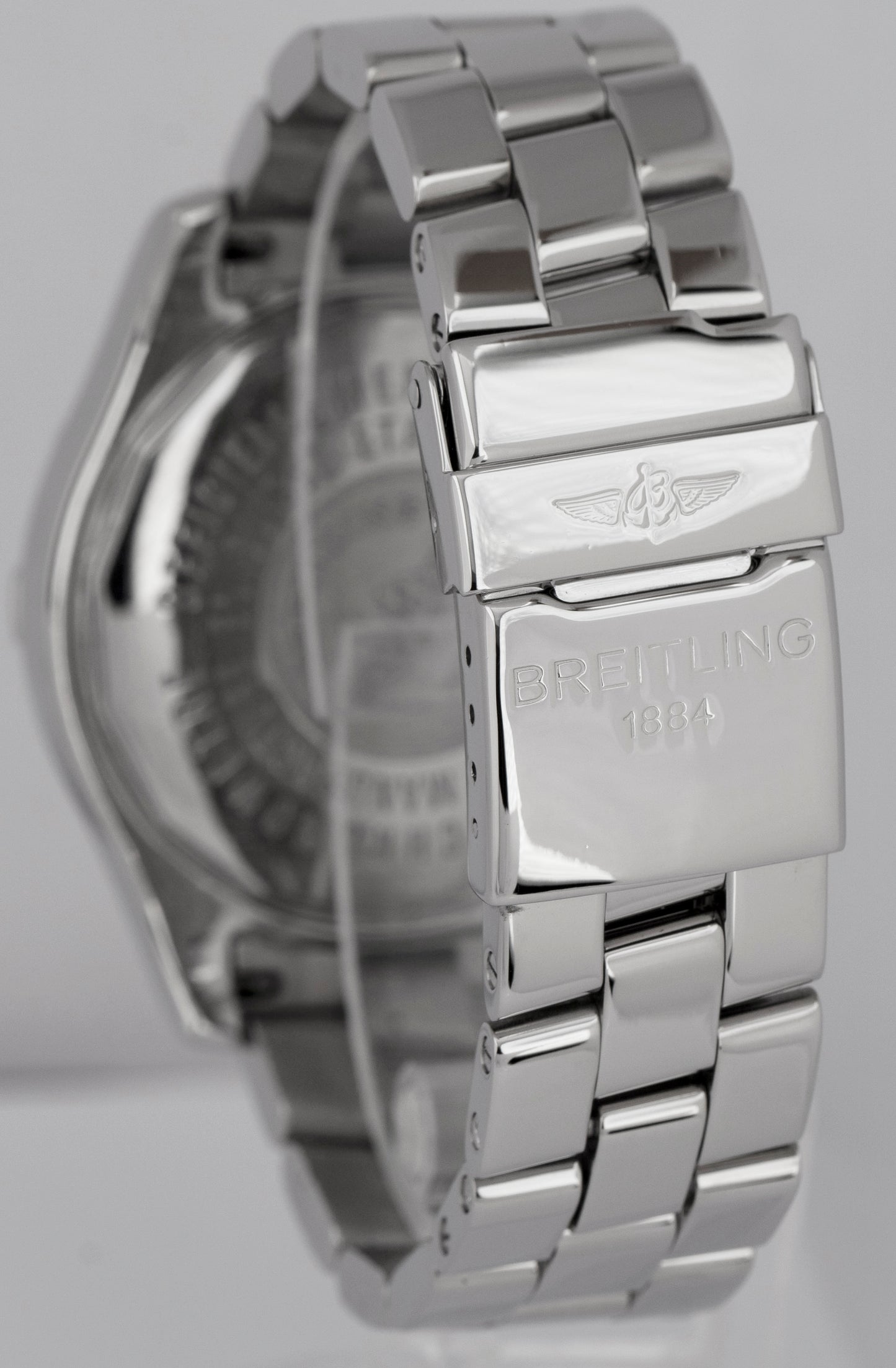 Breitling Colt Stainless Steel Black Date 41mm Automatic Date Watch A17380