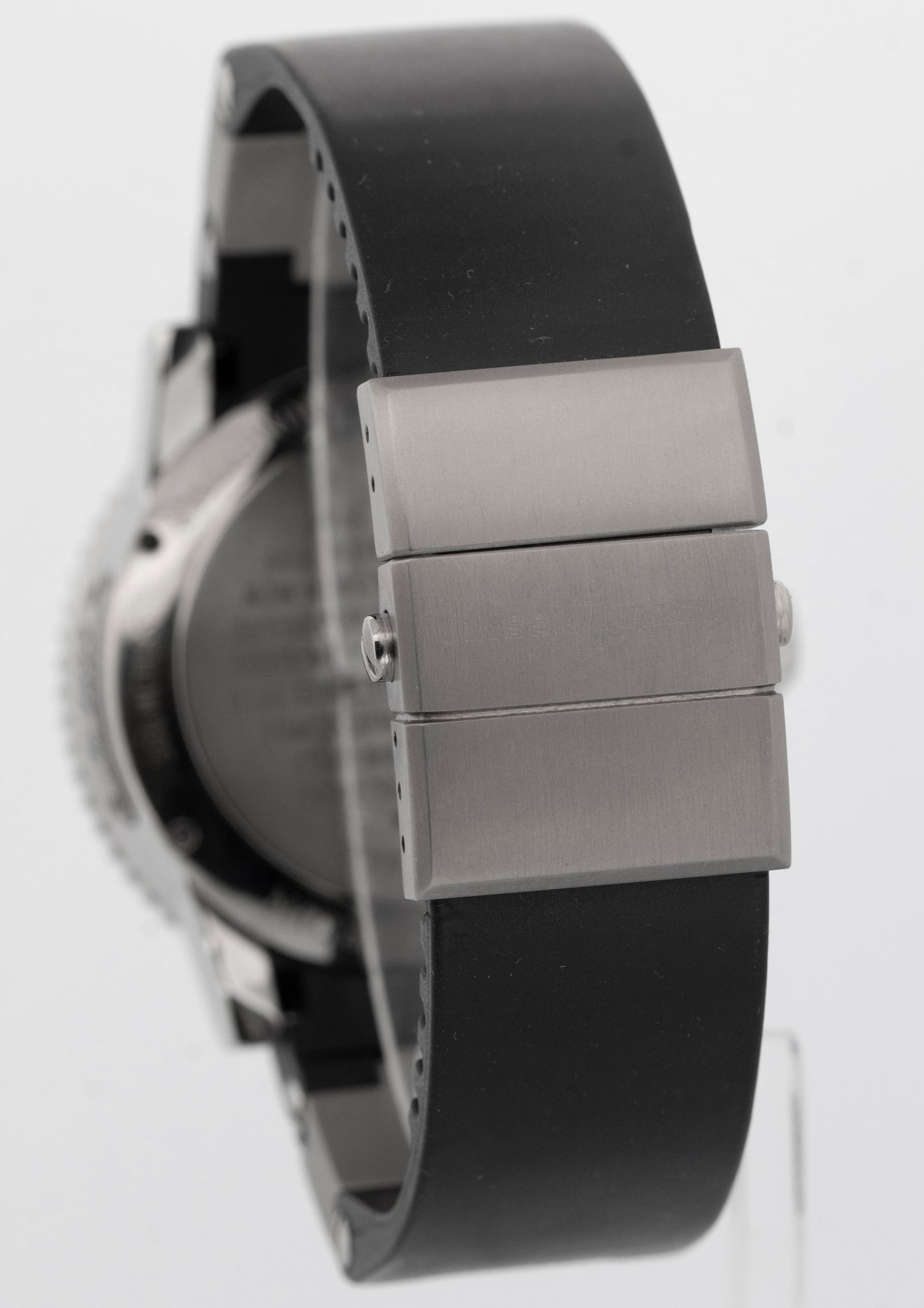 PAPERS Ulysse Nardin Maxi Marine Diver BLACK Steel 43mm 263-33 Watch BOX