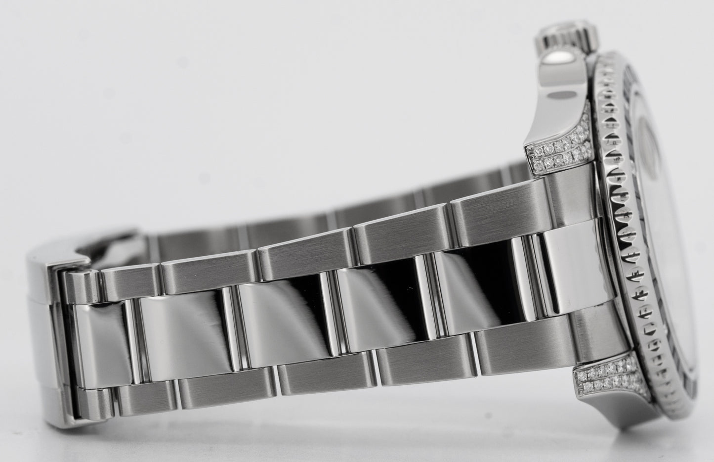 Rolex Submariner Date BLUE DIAMOND SAPPHIRE Stainless Steel Watch 40mm 116610