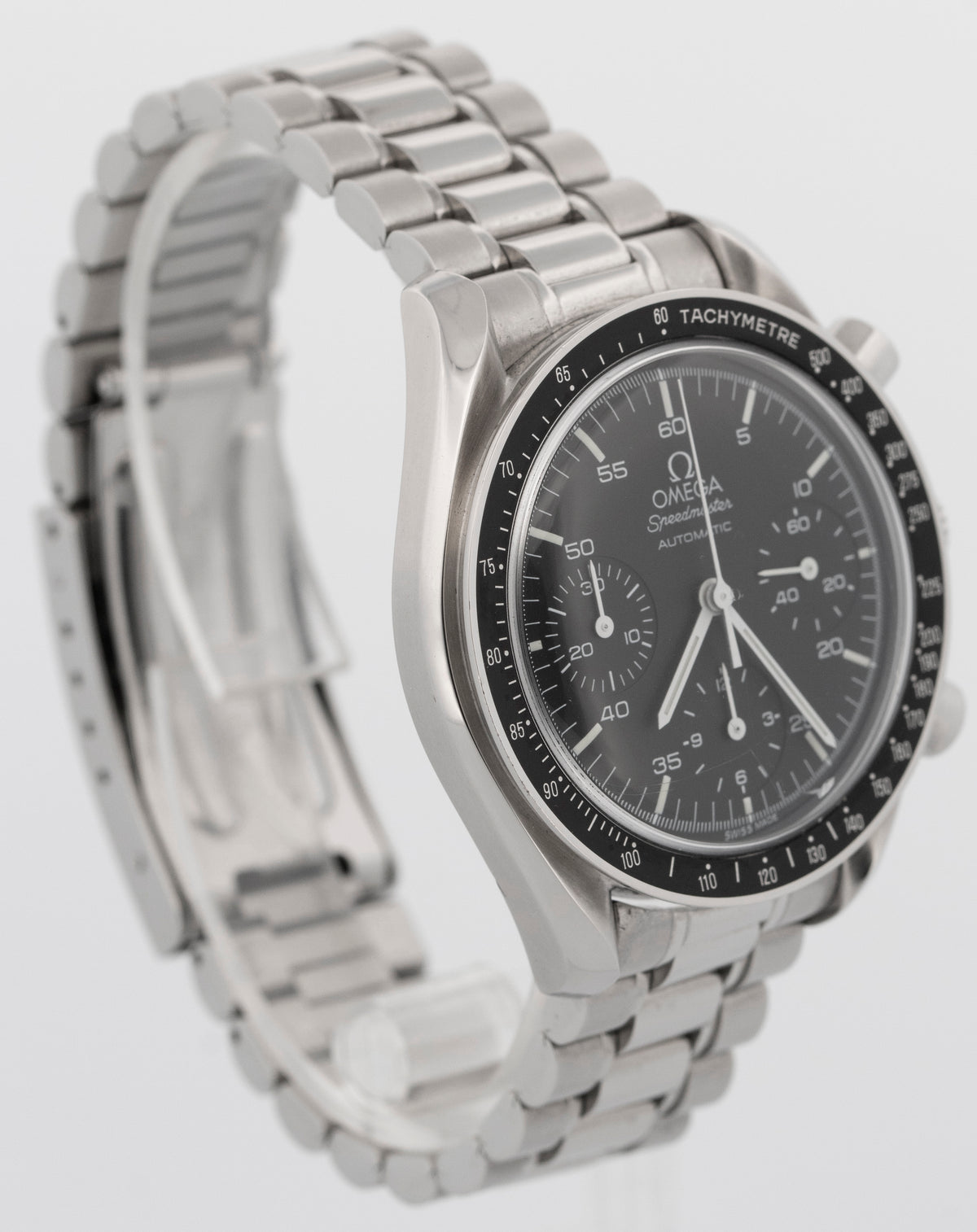 Omega Speedmaster Reduced 3510.50.00 Black Stainless Steel 3510.50 39mm Watch