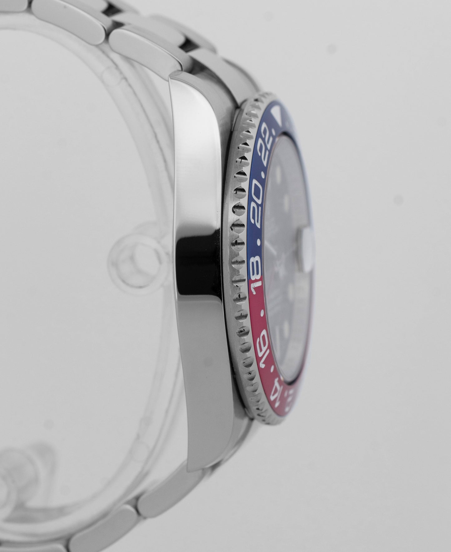 Rolex GMT-Master II Custom Blue Red Pepsi Stainless Ceramic 40mm 116710LN BOX