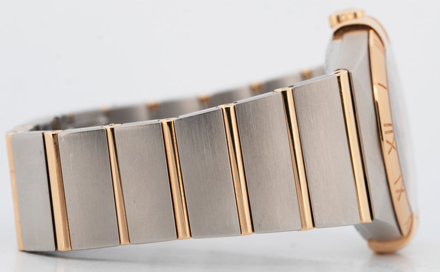 Omega Constellation BLACK Rose Gold Two-Tone 35mm 123.20.35.20.01.001 Watch BOX