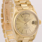 VINTAGE 1978 Rolex Day-Date President CHAMPAGNE 36mm 18K Yellow Gold Watch 18038